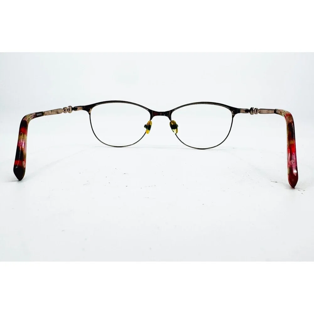Bulova Eyeglasses Womens Wine Kimmswick Cat Eye Frames 52-17-135